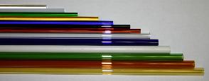 Borosilicate glass tubes and rods